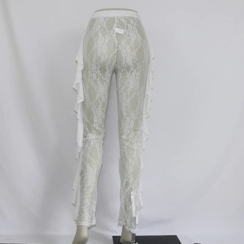 Pants frufru lace