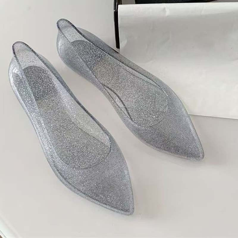 Ballerine trasparent gummy