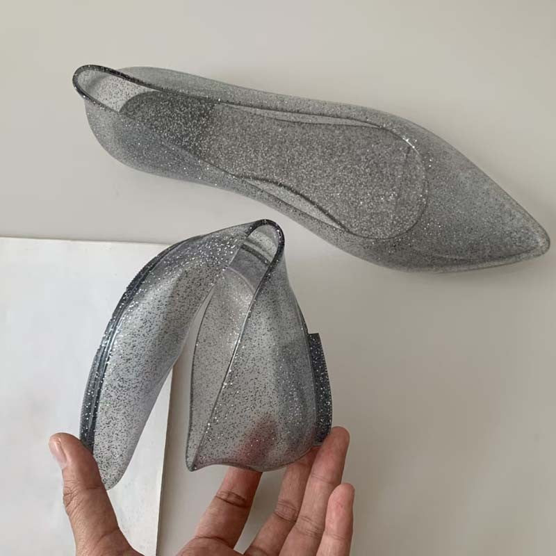 Ballerine trasparent gummy