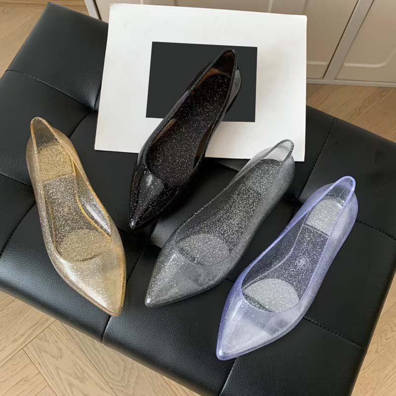 Ballerine trasparent gummy