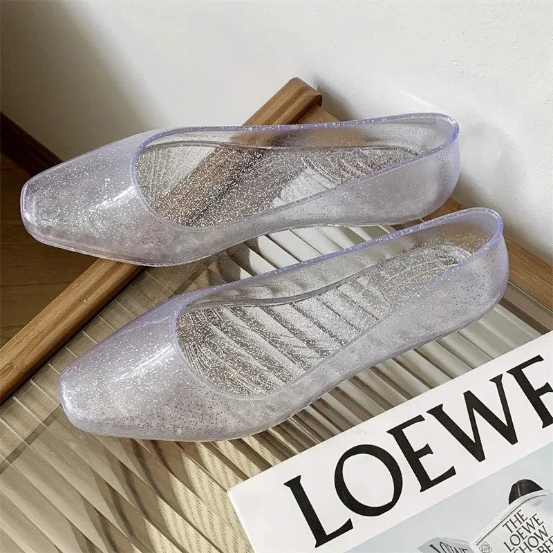 Ballerine trasparent gummy