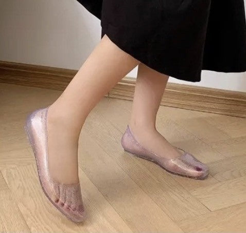 Ballerine trasparent gummy