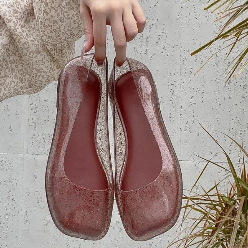 Ballerine trasparent gummy