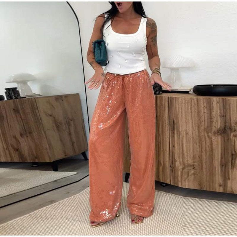 Pantalone pailettes Kalipsi