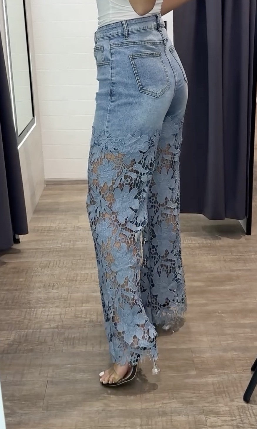 Jeans pizzo Lokfy