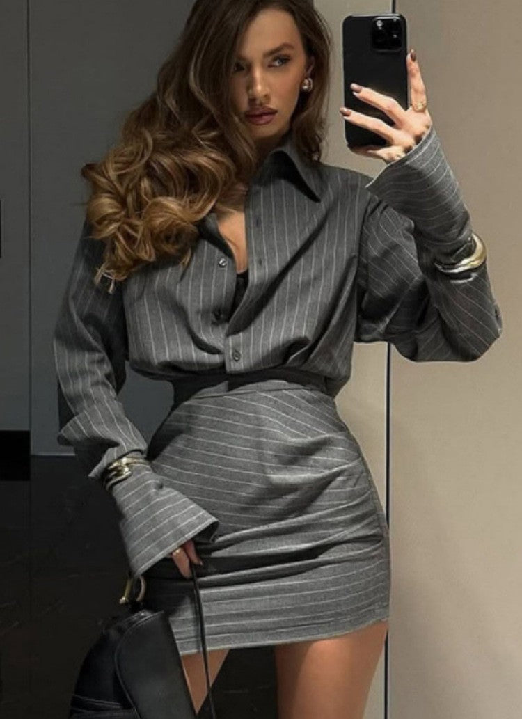 Completo Gessato Raianha