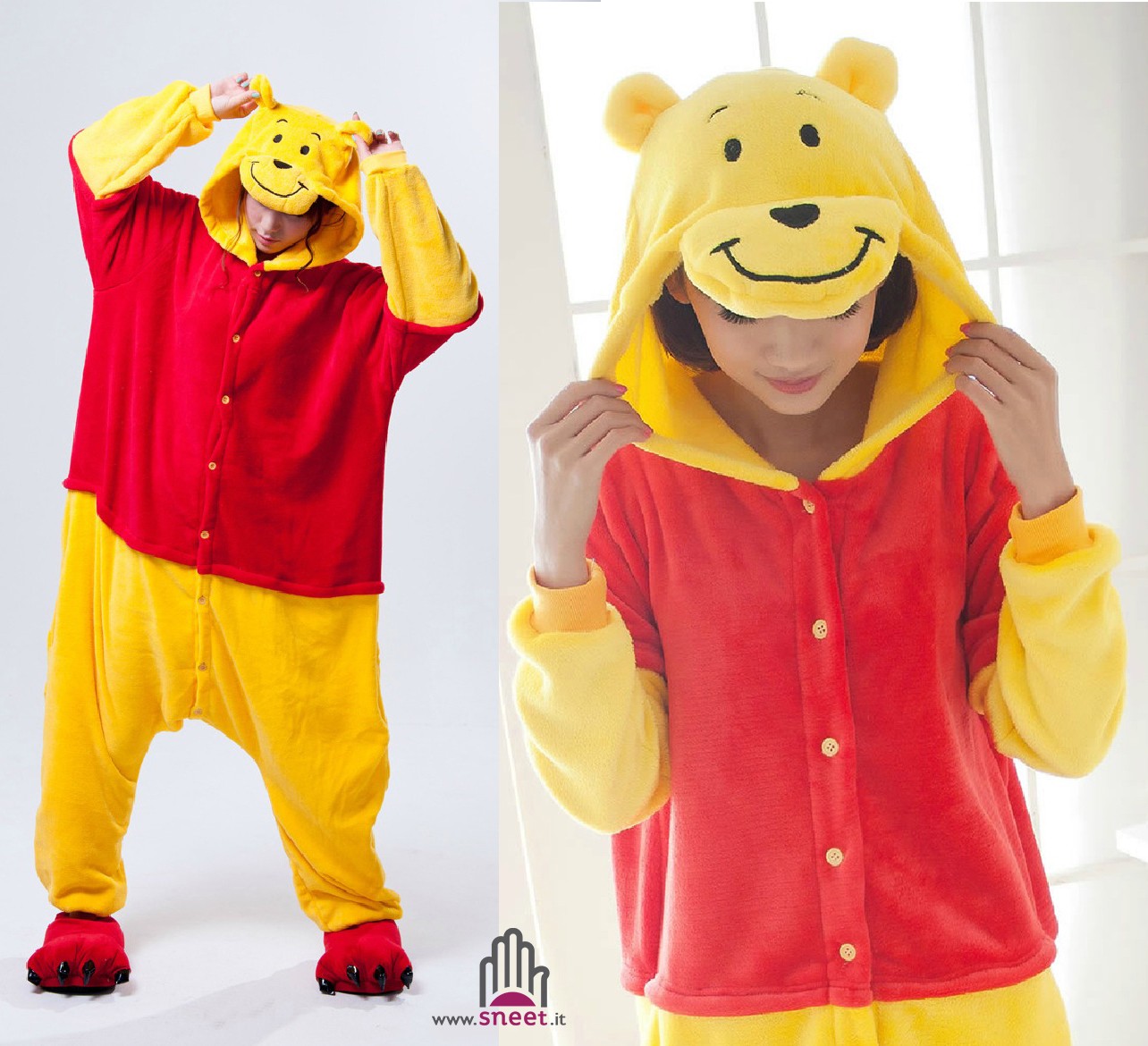 Pigiamone Winnie De Pooh