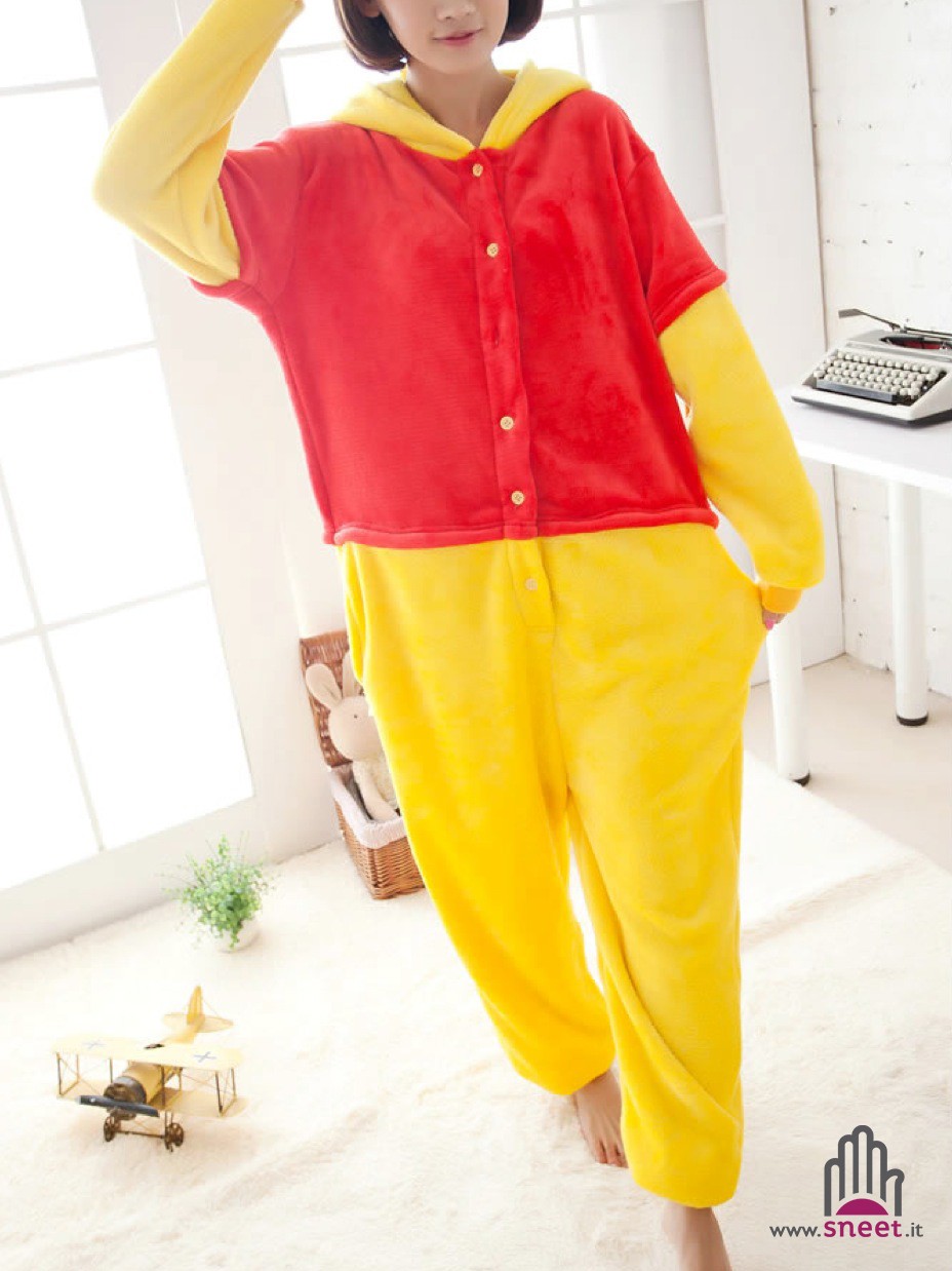 Pigiamone Winnie De Pooh