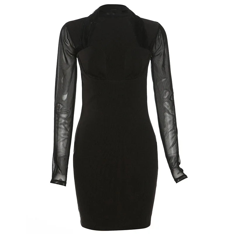 Abitino Superscollo Pady Nero close up | Dream Shop