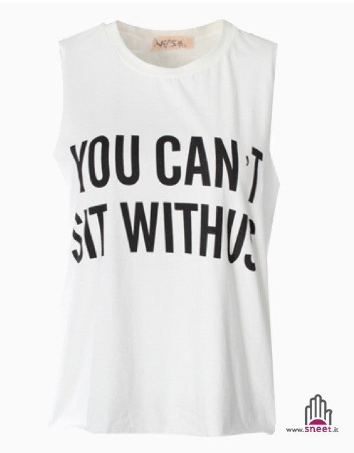 Canotta You cant sit with us