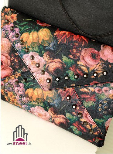 Pochette flower studs