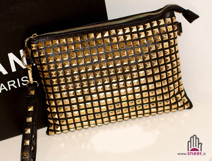 Pochette rich studs