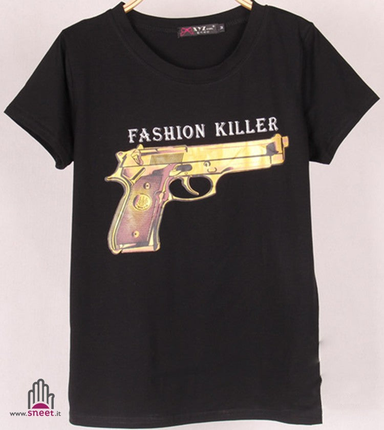 Camiseta de pistola