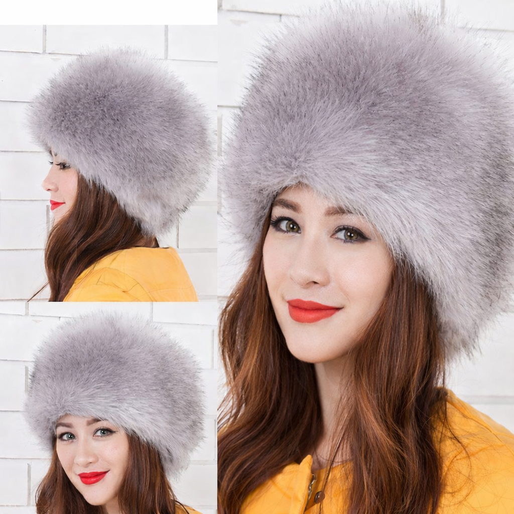 Colbacco Taya in ecopelliccia di alta qualità morbido e avvolgente