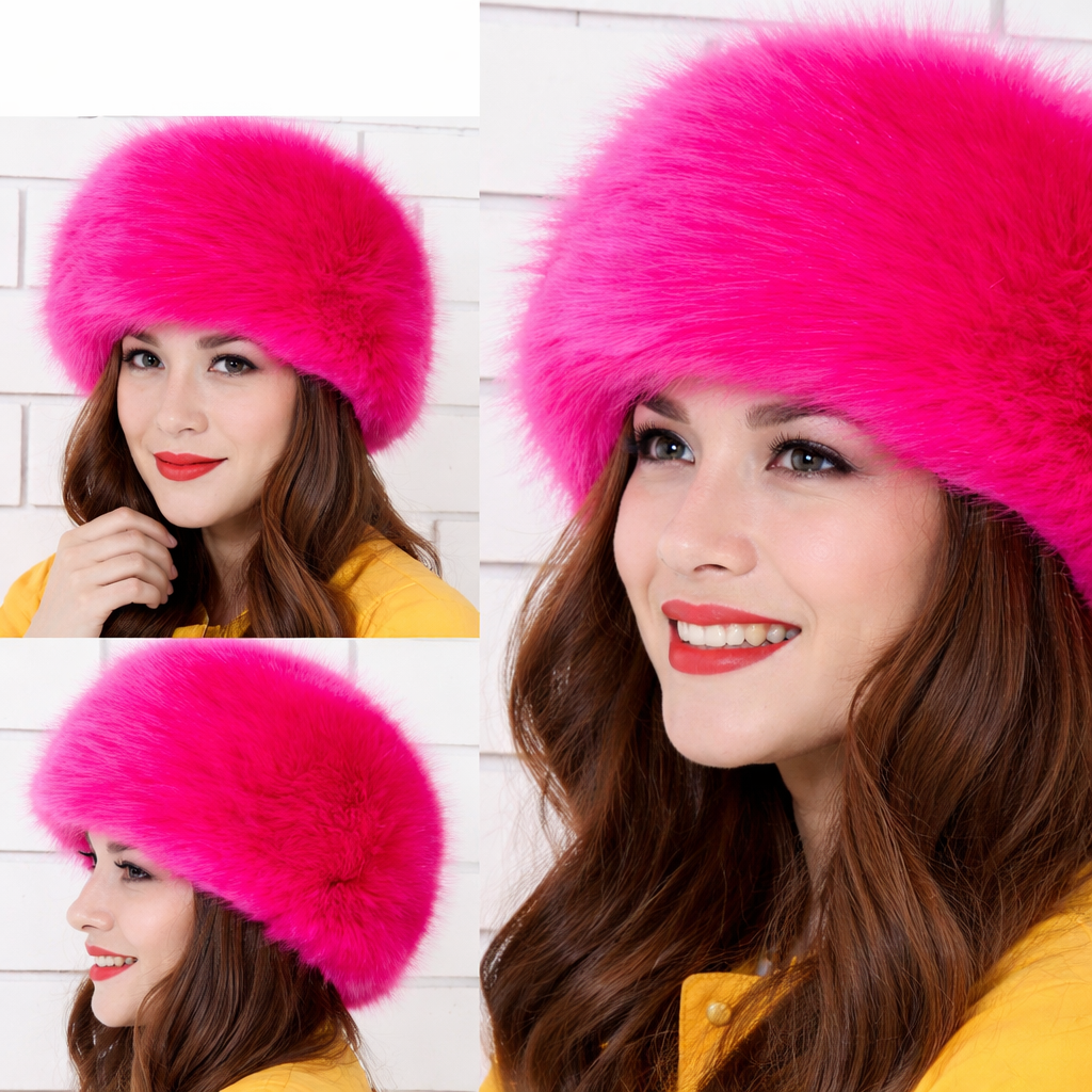 Colbacco Taya in ecopelliccia di alta qualità morbido e avvolgente