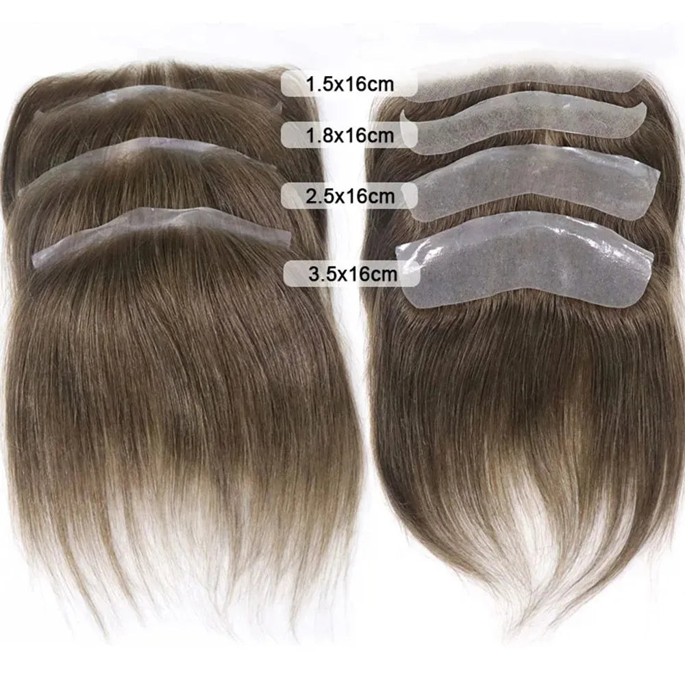 Tupé frontal hombre color 7 Castaño claro | Dream Shop