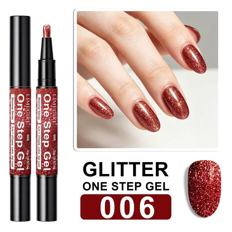 Gel nail polish pen Glitter no. 06 | Dream Shop