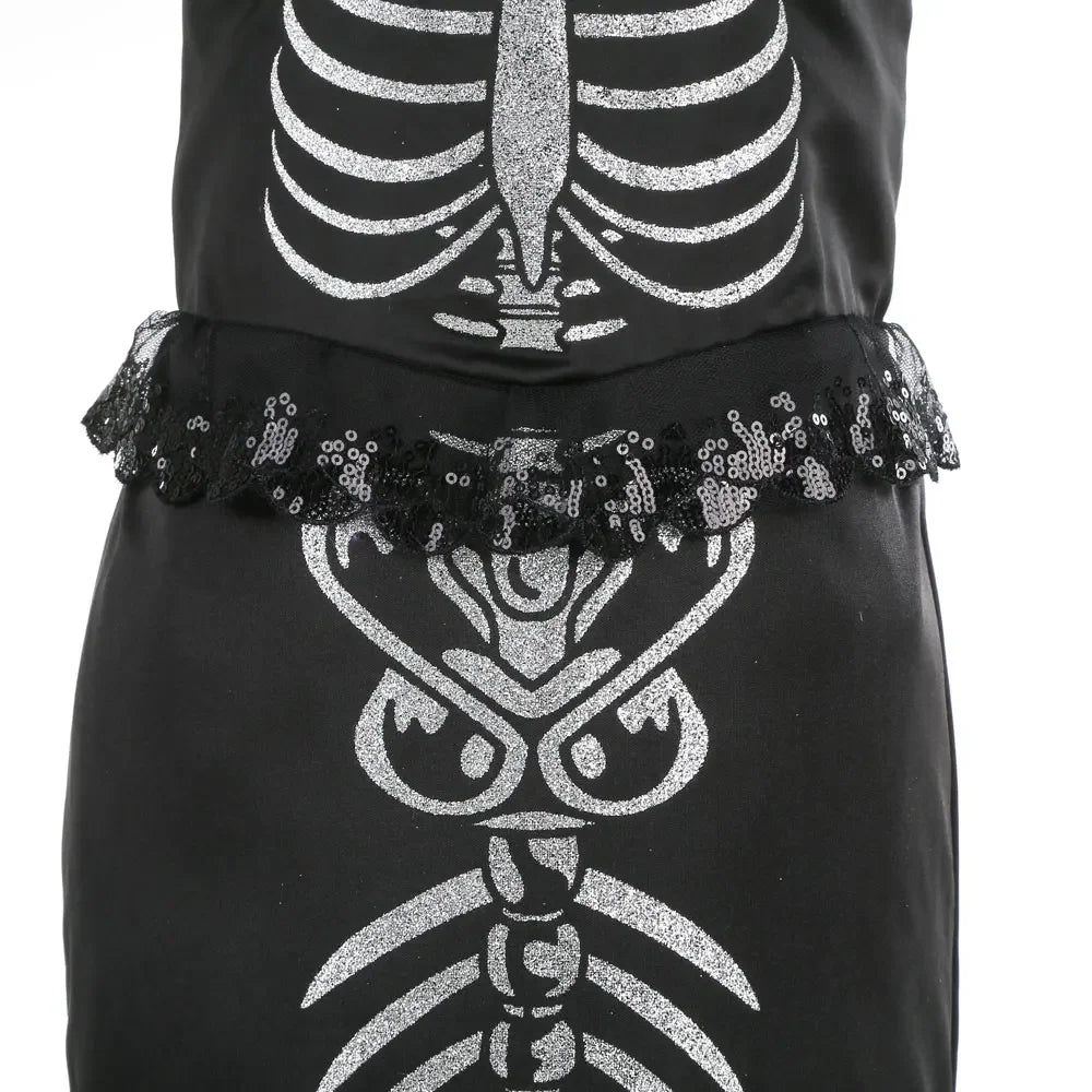 Costume sirena scheletro con ali e accessori — Dream Shop