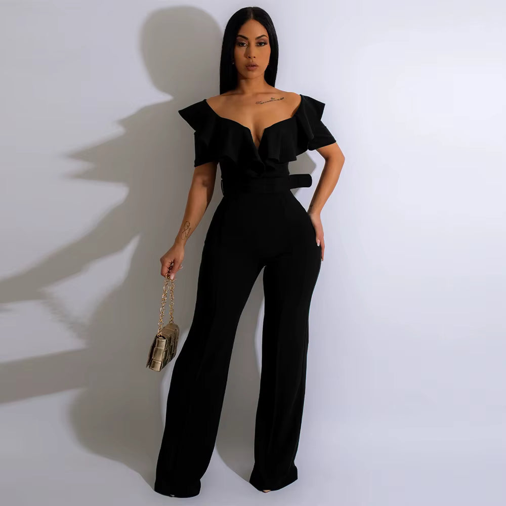 Jumpsuit Rjsberry Blu vista frontale | Dream Shop