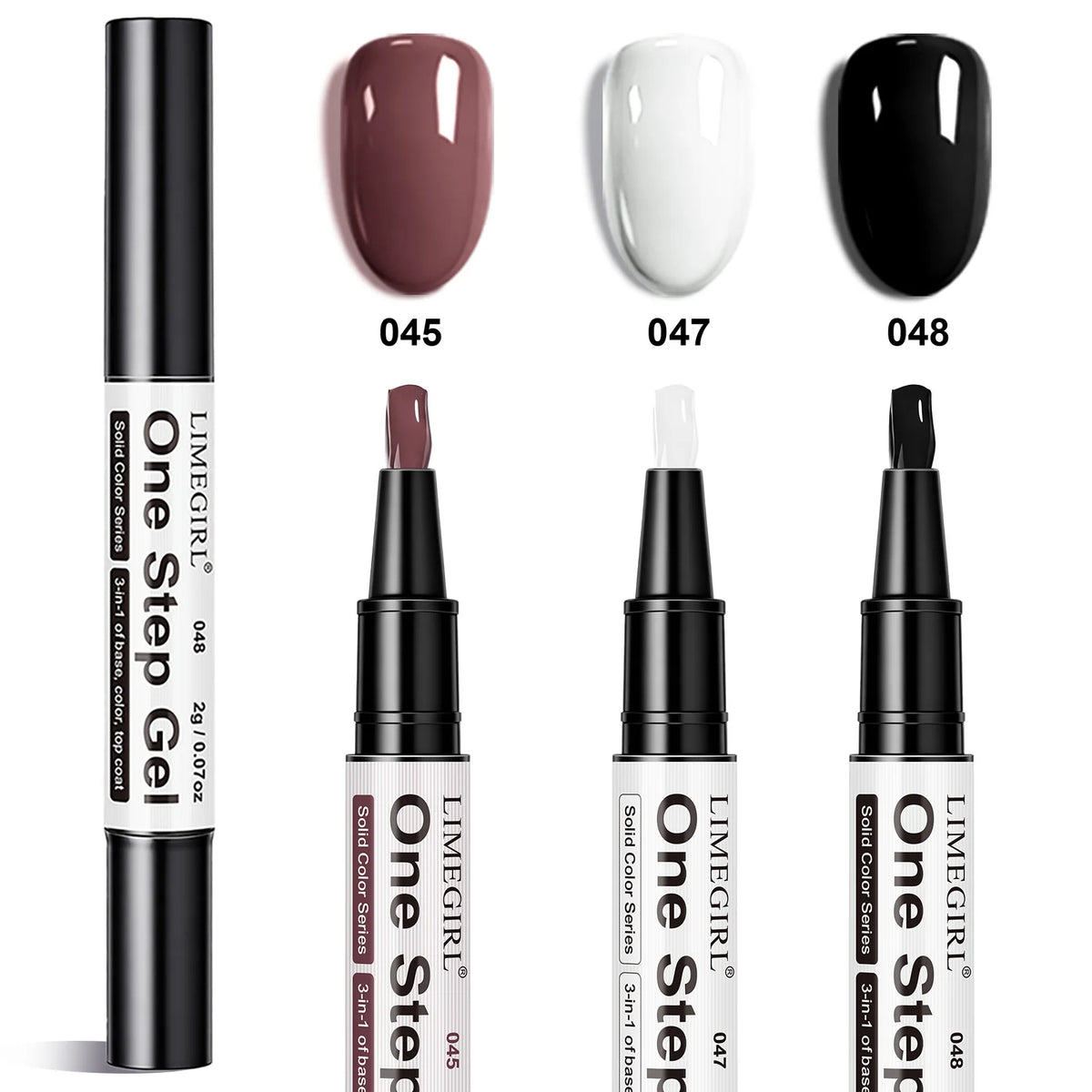 Gel nail polish pen Set of 3 pens Set 12 | Dream Shop