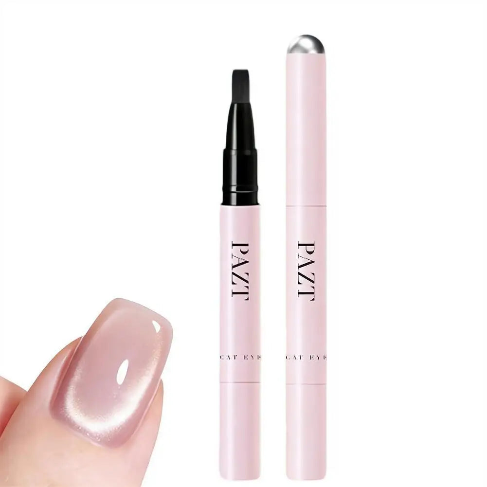 Gel nail polish pen Cat Eye 7in1 Grey nude | Dream Shop