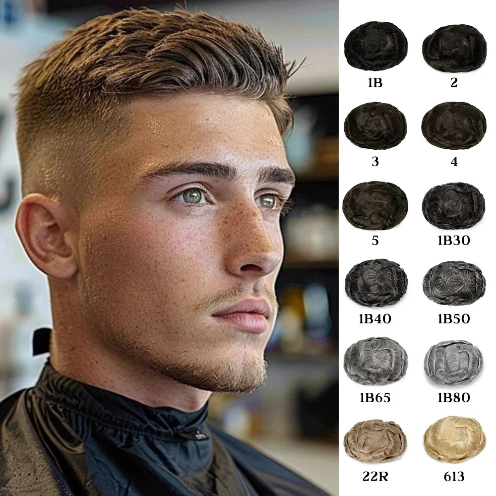 Topper uomo liscio indossato con taglio corto sfumato | Dream Shop