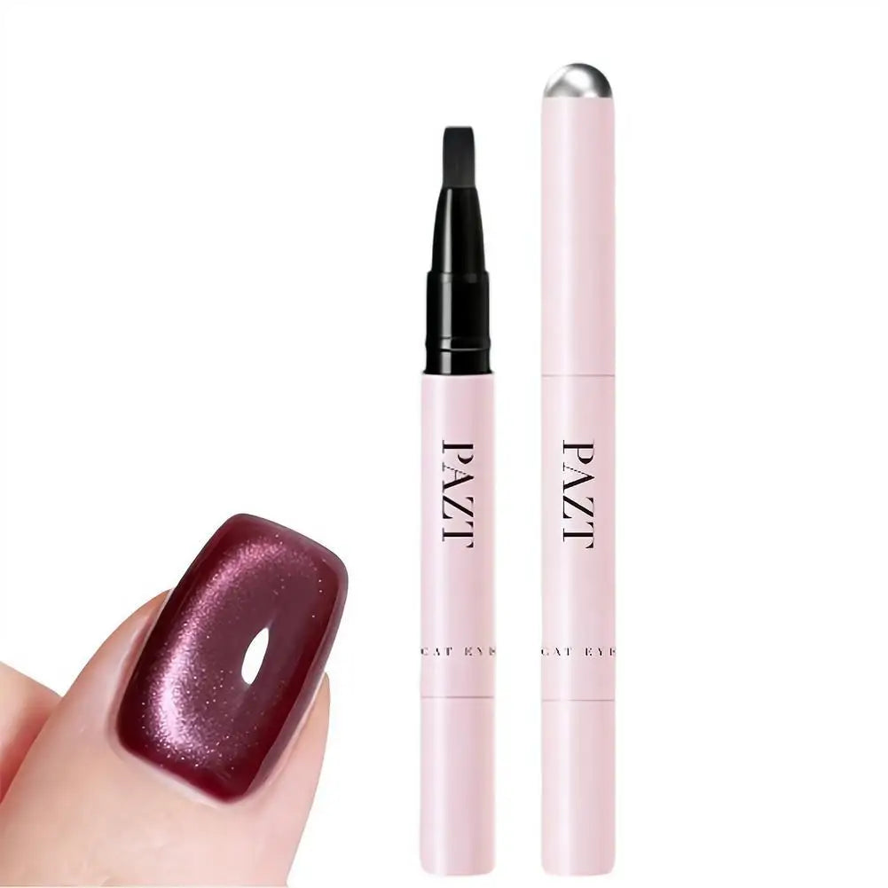 Gel nail polish pen Cat Eye 7in1 Bean red | Dream Shop