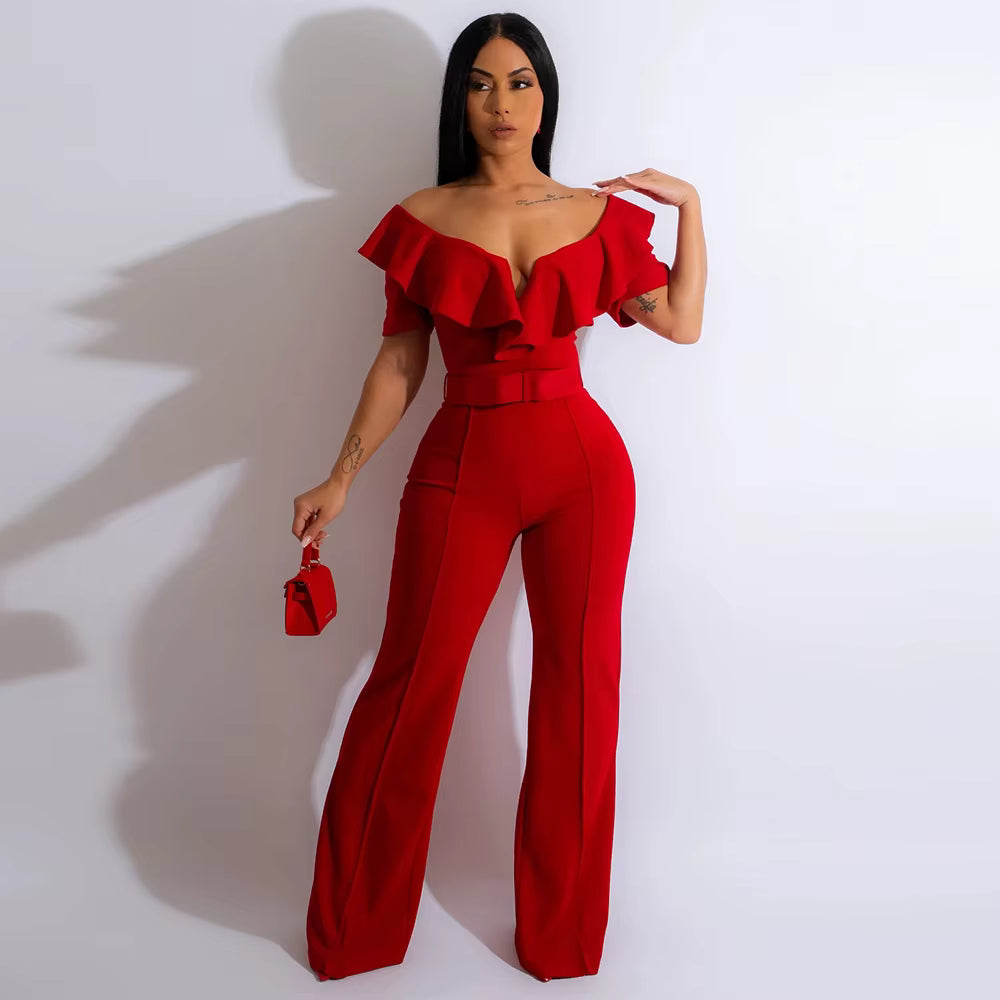 Jumpsuit Rjsberry Verd vista laterale | Dream Shop