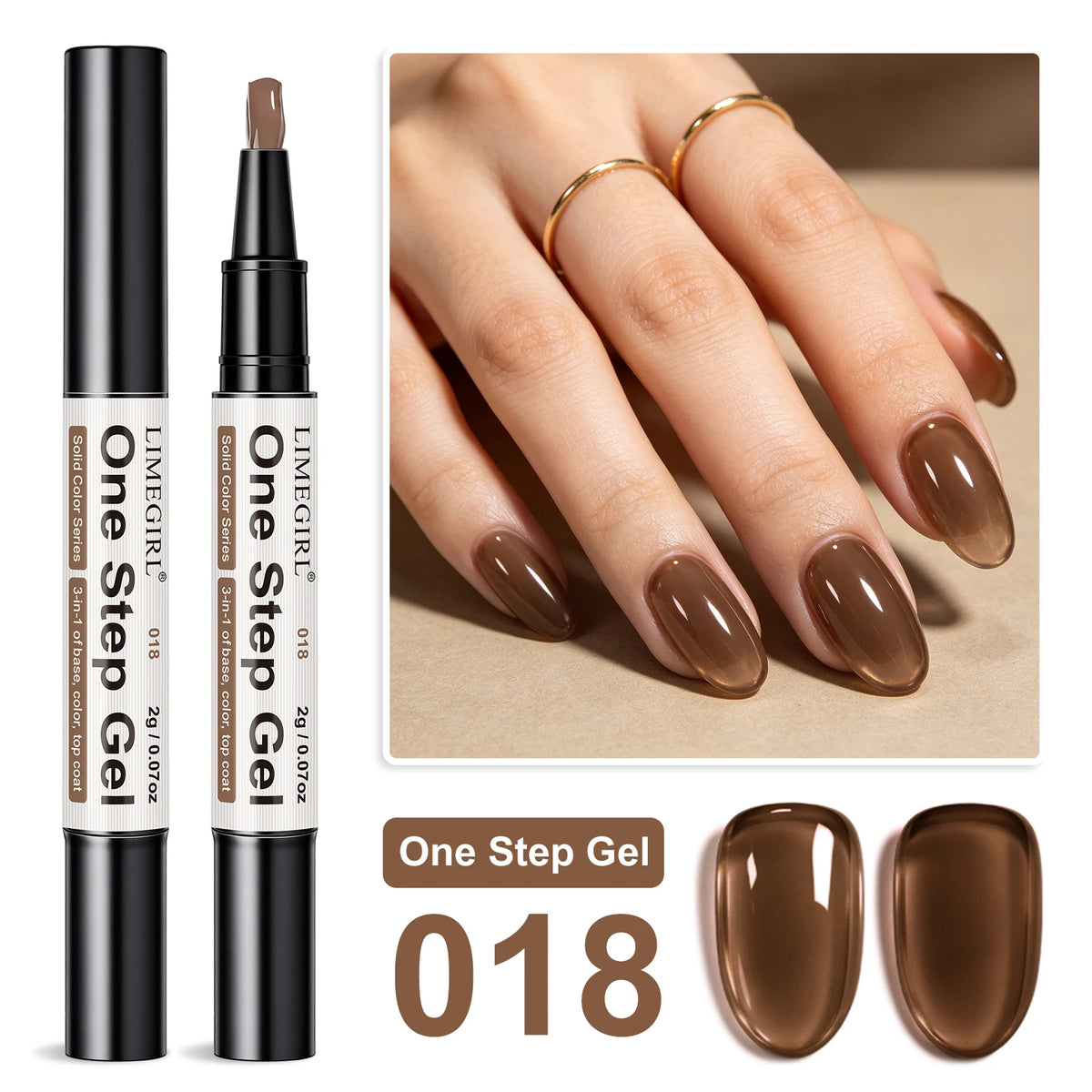 Gel nail polish pen Classic 018 | Dream Shop