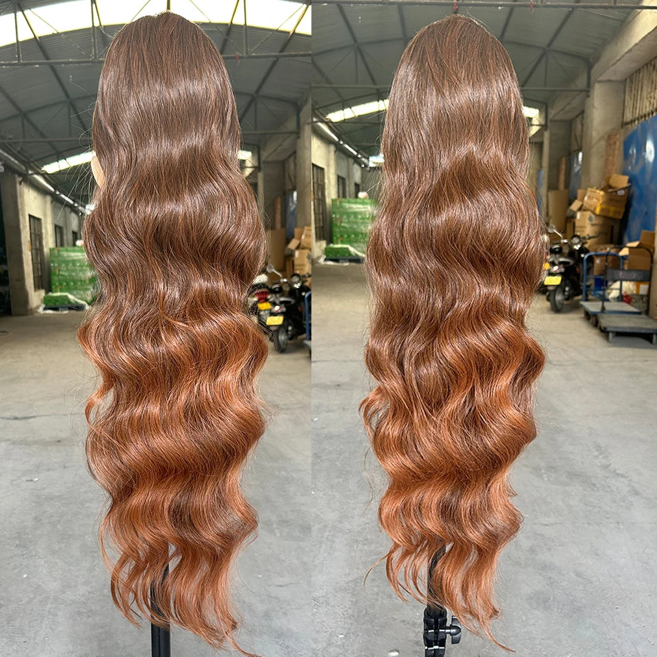 Coda clip extension sfumata mossa naturale 70 cm