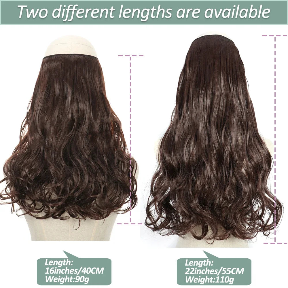Clip-in hair extension available lengths 40 55 80 cm | Dream Shop