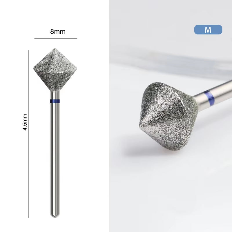 Diamond nail drill bit medium grit cone variant — Dream Shop