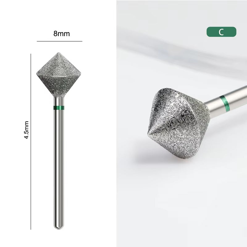 Diamond nail drill bit coarse grit cone variant — Dream Shop