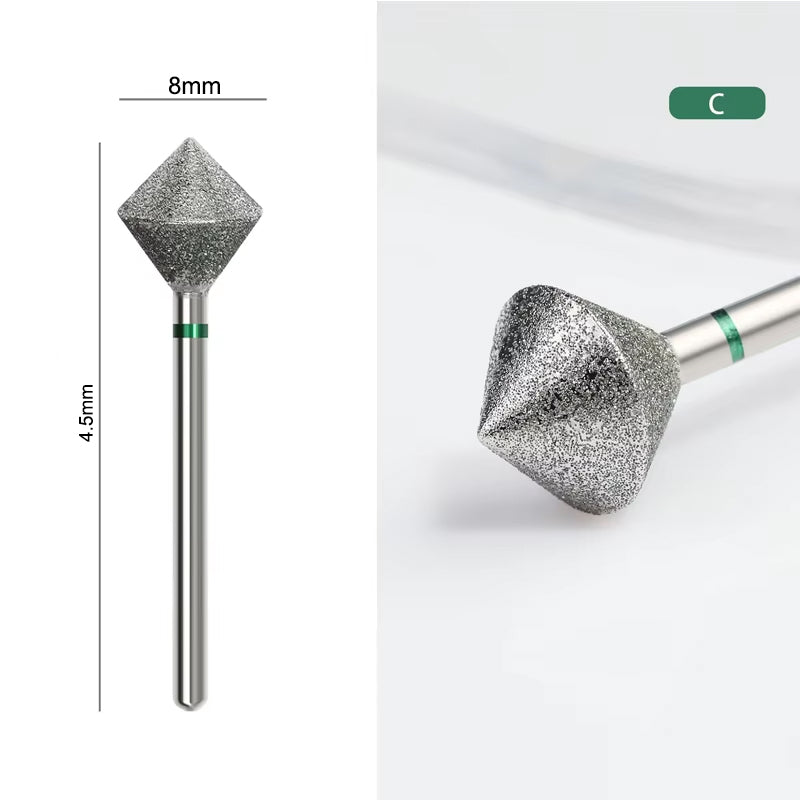Diamond nail drill bit 8 mm cone size — Dream Shop