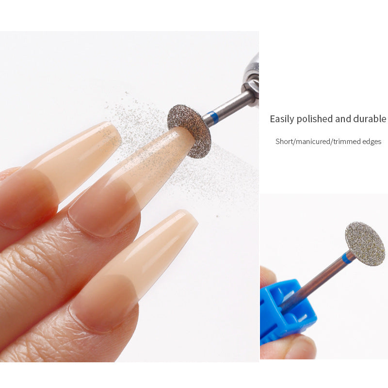 Diamond nail drill bit three diamond cones on an electric nail drill — Dream Shop