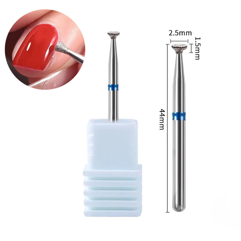 Diamond nail drill bit 2.5 mm fine tip variant — Dream Shop