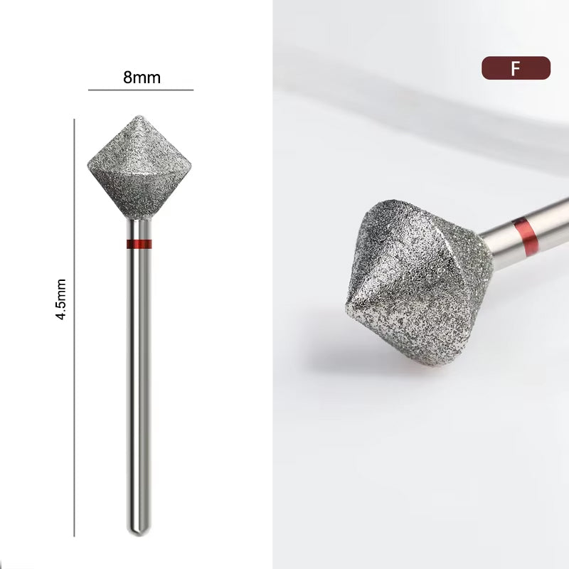 Diamond nail drill bit fine grit cone variant — Dream Shop