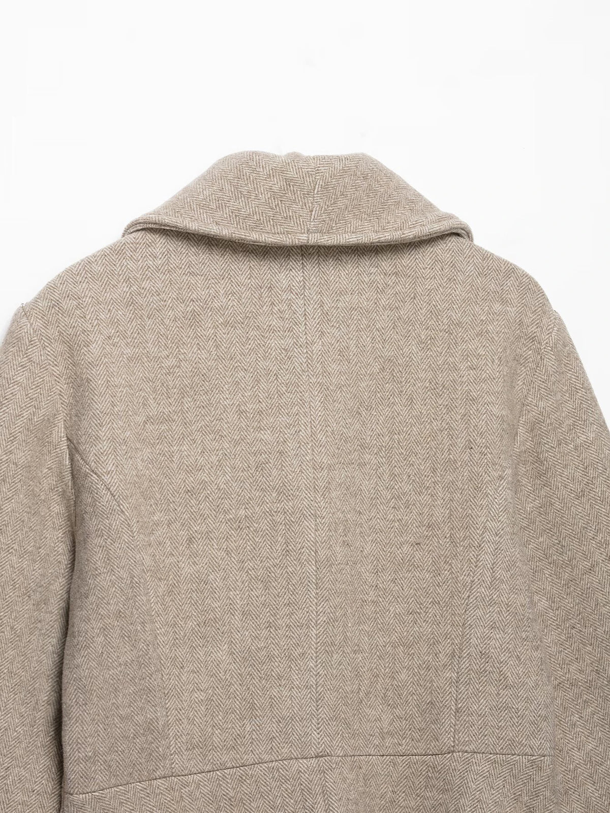 Giacca blazer scampanato Mariuska dettaglio collo sul retro | Dream Shop