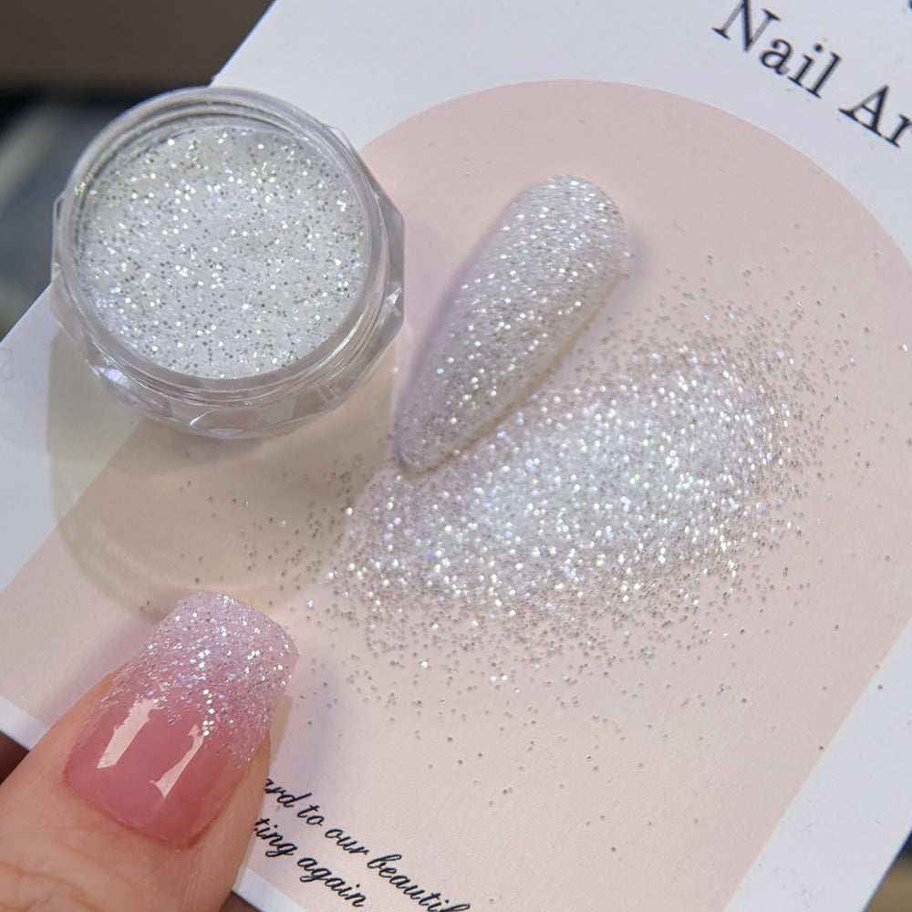 Diamond nail glitter jar and sugar effect nail — Dream Shop