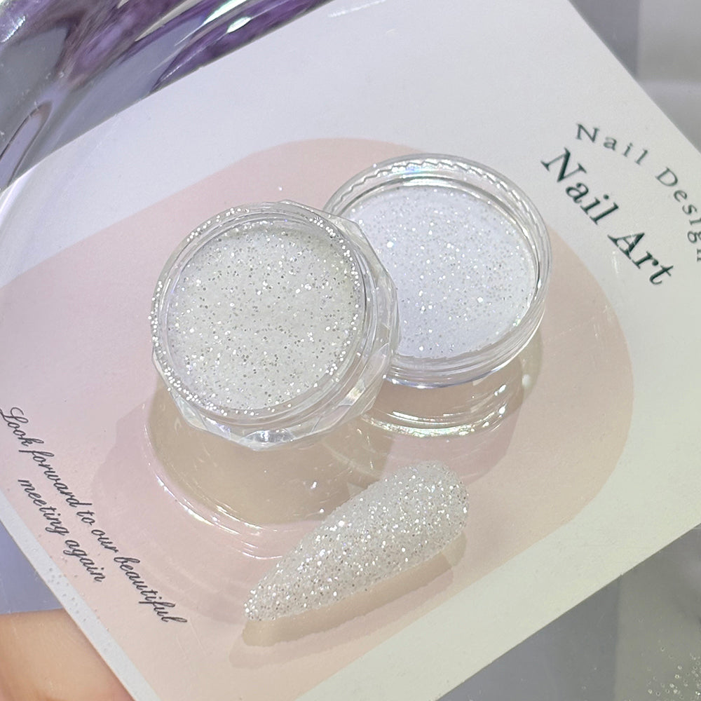 Diamond nail glitter two jars and sparkling nail — Dream Shop