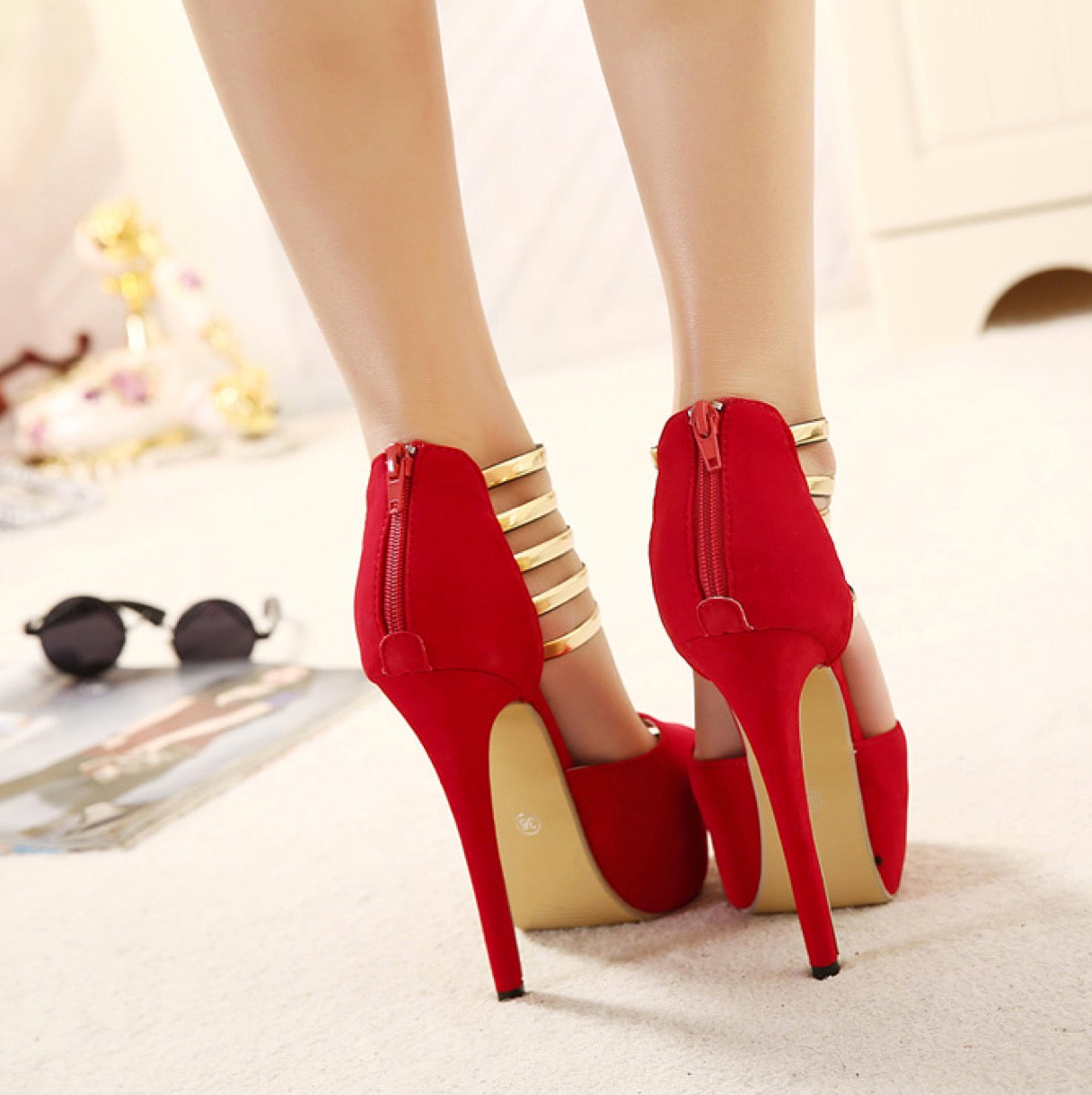 Peep Toe Goldens