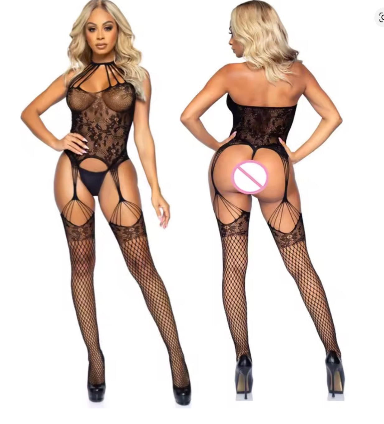 Catsuit Intimo Sexy Erua con 34 modelli in rete e pizzo elasticizzato