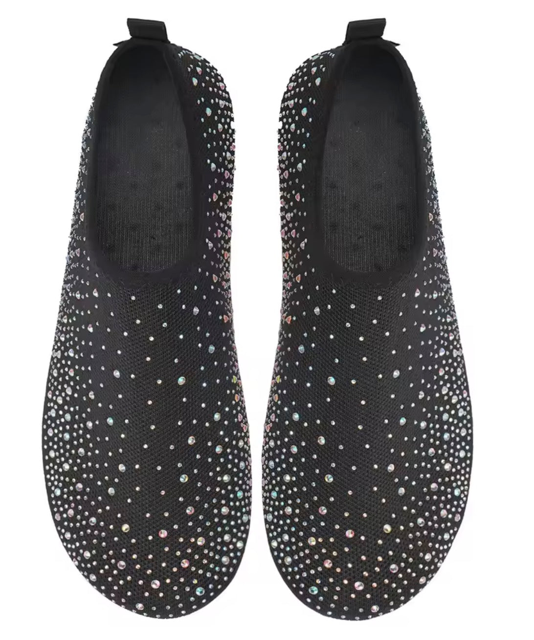 Slipper in mesh con strass Slipper Strass Comfort