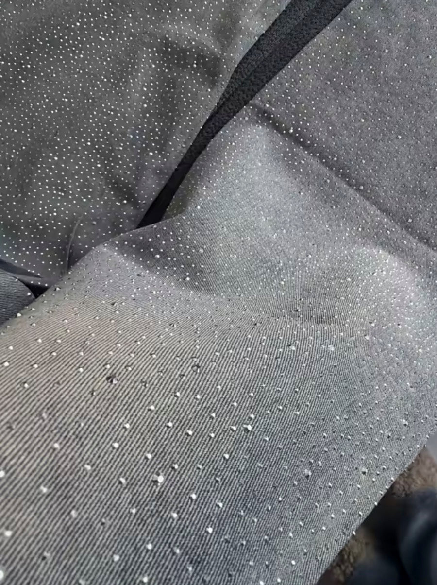 Jeans Donna Baggy a Gamba Larga con Cristalli e Lavaggio Sfumato