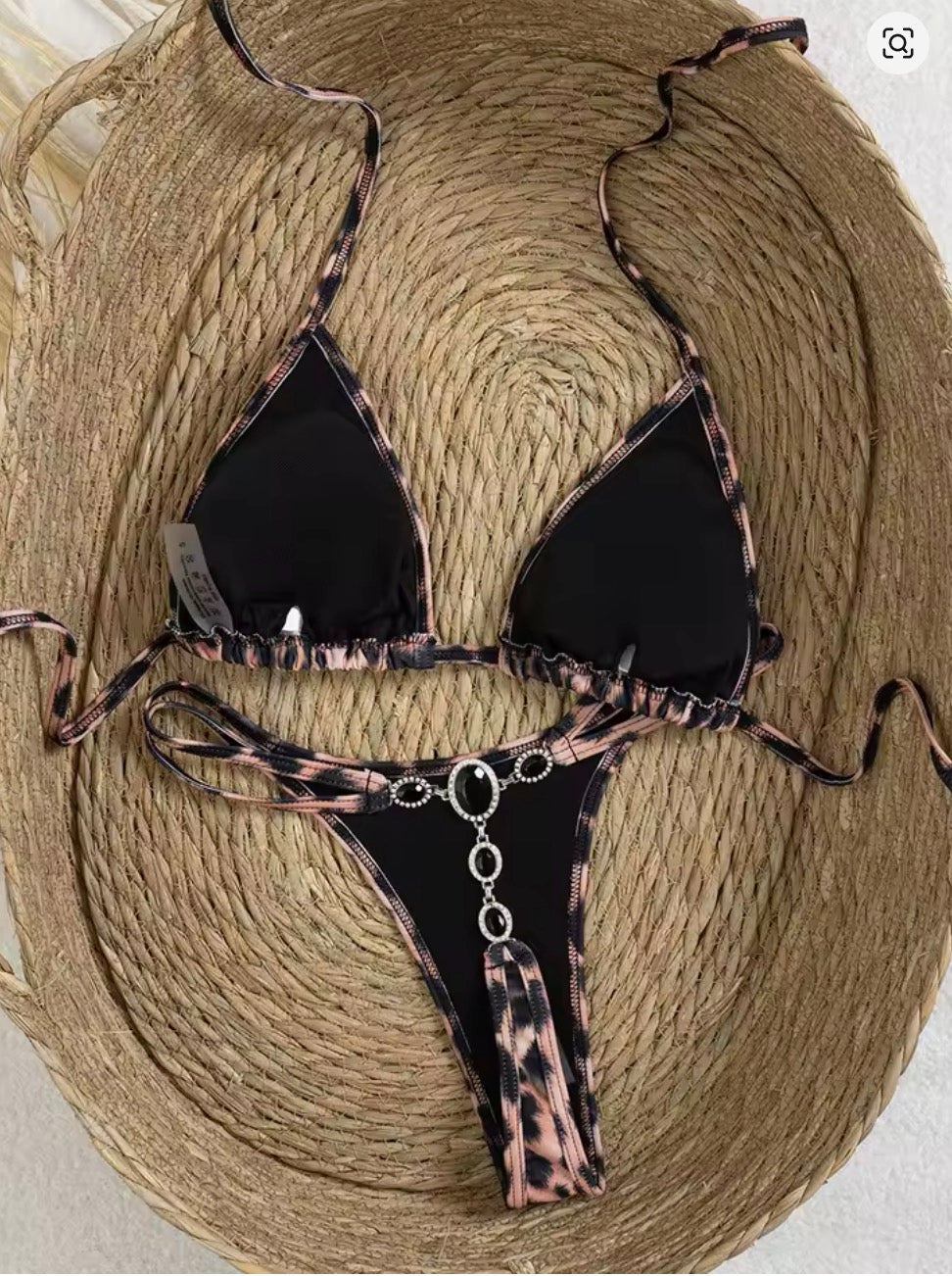 Microbikini rhinestone Yhouy