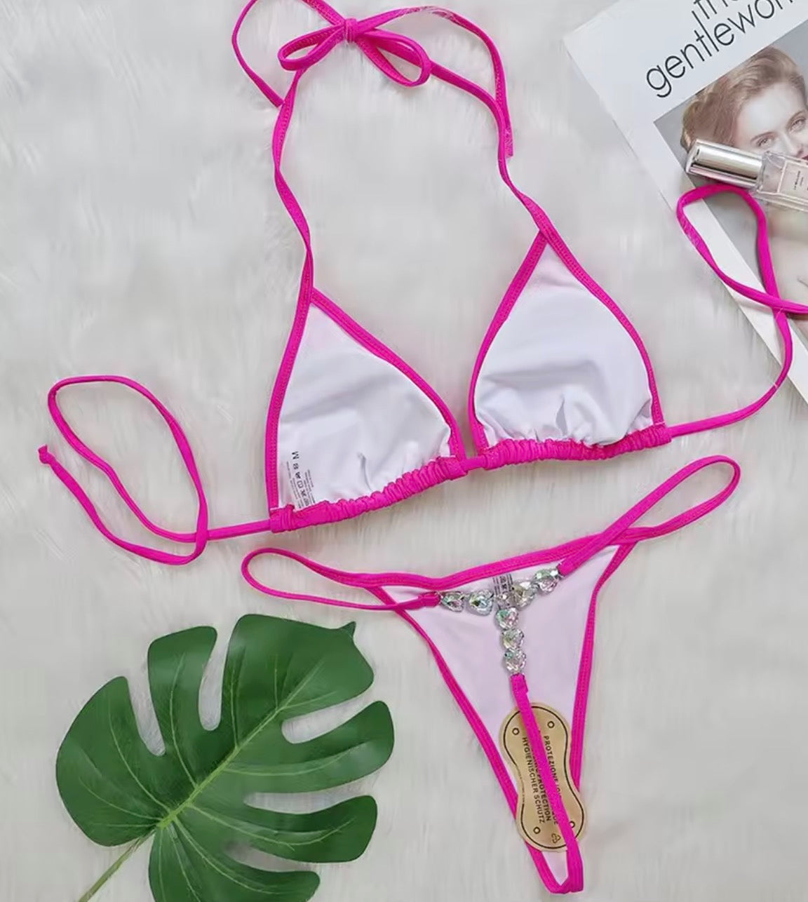 Microbikini rhinestone Yhouy