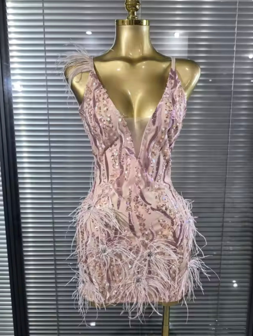 Plumage Selyh Dress — variante colore frontale | Dream Shop