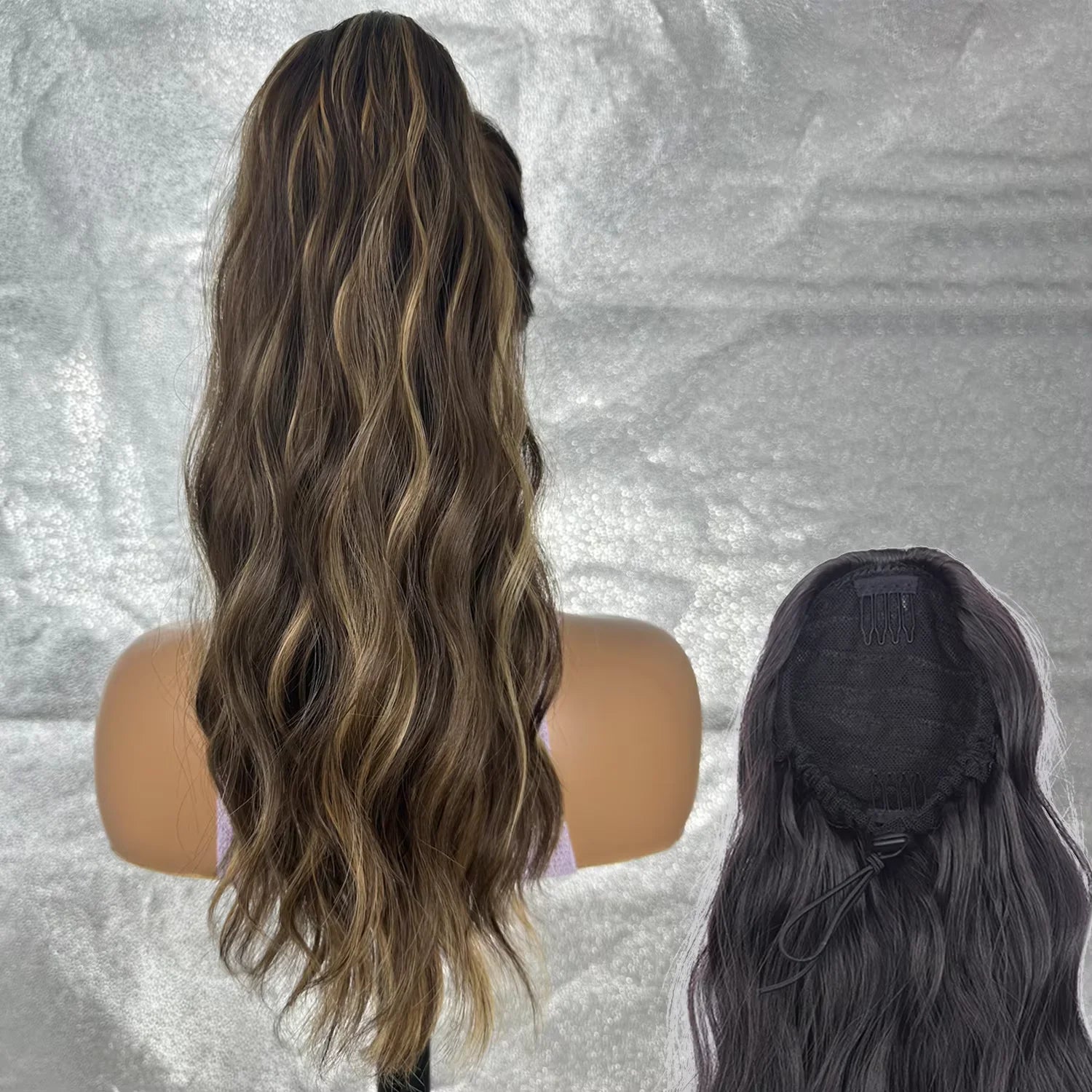 Coda Mollettone Riccia extension capelli voluminosi effetto naturale