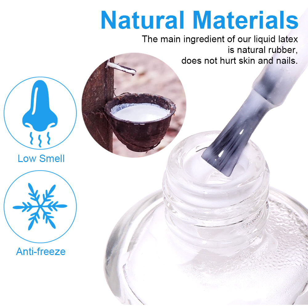 Peel off nail latex tape natural latex protective liquid — Dream Shop