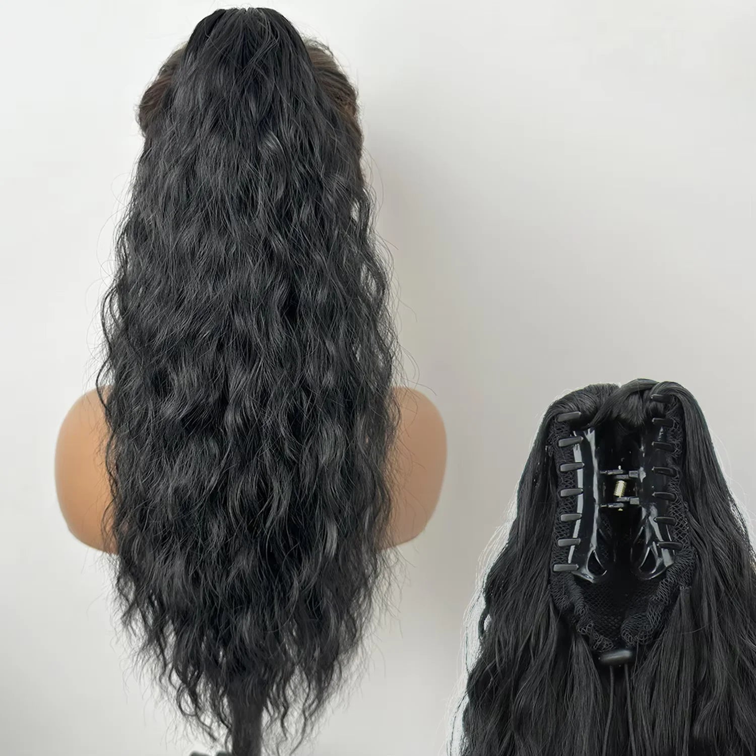 Coda Mollettone Riccia extension capelli voluminosi effetto naturale